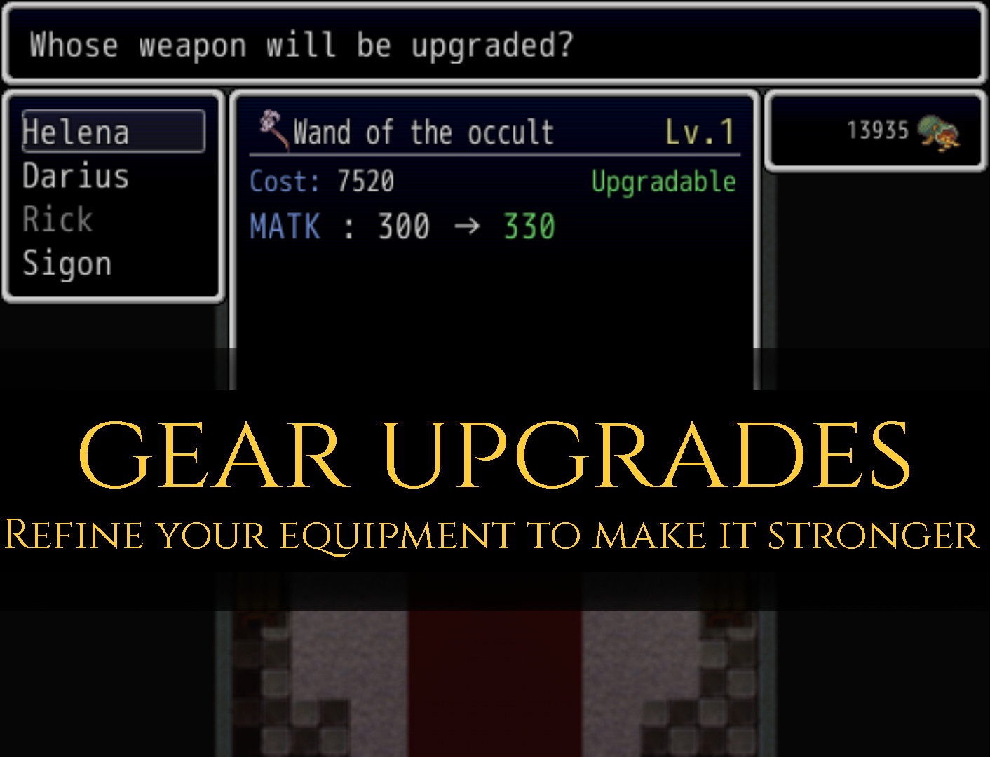 Equipment Upgrades